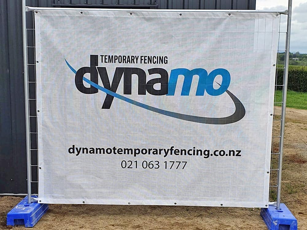 Dynamo Temporary Fencing - Fence Wrap